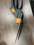 Fiskars Grass Shears 360* Rotating Head 5" Steel Blades Soft Touch 92146964J. Fixed Price $7.77.