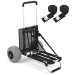 Sekey Beach Wagon With 12" Big Wheels For Sand, Heavy Duty Collapsible .... Fixed Price $215.40.