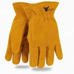 Justforkids Genuine Leather Garden Work Gloves, Ages 2-4, 3-5. Fixed Price $9.99.