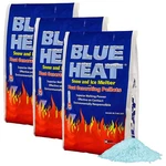 Blue Heat Melt Pellets Deicer And Snow Removal For Driveway, 20 Lb, 3 Pack. Fixed Price $69.99.