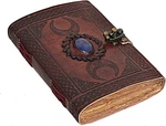 Cuero 3 Moon Blue Lapiz Embossed Vintage Leather Journal 240 Pages Of Antique. Fixed Price $50.59.