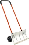 Vevor 38-INCH Snow Pusher Shovel With Wheels, Bi-directional Heavy Duty Wheeled. Fixed Price $159.41.