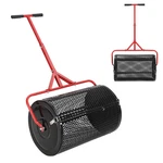Garvee Efficient Compost And Peat Moss Spreader 24IN Lawn & Garden Seeder Roller. Fixed Price $71.99.