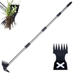 Weed Puller Tool 60 Long Handle In 1 Heavy Duty Garden Hoe NKF2403 Nicofphy. Fixed Price $46.99.
