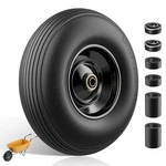 Replace Flat Wheelbarrow Tires 13 Solid 4.00-6 Linpuco. Fixed Price $51.99.