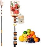 Fruit Picker Pole With Basket Telescoping 4-12 Ft Apple Extension //. Fixed Price $67.30.