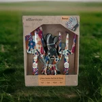 Garden Tools Floral Gift Set Gloves Trowel Pruner Cultivator 3 Piece Metal Nib. Fixed Price $9.21.