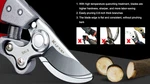 New 8.6" Stainless Steal Garden Yard Pruning Shears Trimmer Clippers Ergonomic... Fixed Price $19.95.