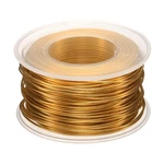Harfington Bonsai Wire Anodized Aluminum Training Roll 1MM 98FT, Golden. Fixed Price $14.52.