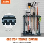 Vevor Garden Tool Organizer, 10 Slots, Yard Tower Rack For Garage Organizat. Fixed Price $51.90.