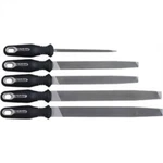 Cooper Tools 5 Piece General Purpose File Kit Ergonomic Handles 22040HNNN. Fixed Price $77.20.