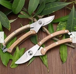 Bugui Bypass Garden Pruning Shears Premium SK-5 Steel Blade, Professional. Fixed Price $40.00.