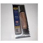Qep Cork Handle Xl Stainless Steel Notched Trowel 1/4" Square 11". Fixed Price $7.00.