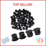Suiwotin 60PCS 10MM (3/8") Black Hole Plugs Plastic Flush Type Snap. Fixed Price $8.63.
