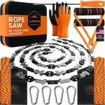 Campndoor High Limb Rope Saw 53 In - Zero Effort 360 Medium, Orange. Fixed Price $83.94.