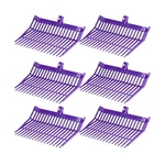 6 Pcs Manure Fork Head Bulk 18 Tines Pitch Replacement With Screws .... Fixed Price $98.72.