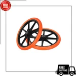 20X1.95" Flat Free Tires For Rubbermaid Wheelbarrow & Utility Carts, 5/8" 3/4". Fixed Price $64.89.