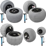 Vevor Balloon Beach Wheels Replacement Tires 9/13/15.7-INCH Pvc/tpu. Fixed Price $72.90.