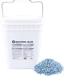 National Blue Snow Salt Ice 35LB Bucket - Fast Acting Melter Pet, Pla. Fixed Price $104.50.