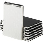 Engrowtic 12 Pack Graph Paper Spiral Notepad A5 Top Wirebound Black. Fixed Price $42.99.