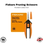 Fiskars Pruning Scissors 6" Garden Snips Precision Micro Tip Stainless Steel. Fixed Price $21.99.