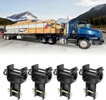 Trailer Stake Pocket Winch, Flatbed Utility Capacity 16200 Lbs Black. Fixed Price $192.98.
