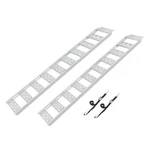 Cargosmart Aluminum Straight Fixed Ramp With Treads (2PK) - Easily And Safely.... Fixed Price $265.35.