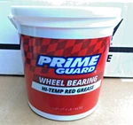 Prime Guard Red Hi-temp Wheel Bearing Grease 4 Lbs. Fixed Price $25.99.