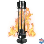 Tomersun Fireplace Pcs 31.5IN Set Indoor Fireside Accesso. Fixed Price $60.34.
