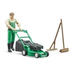 Bruder #62103 Bworld Gardener W/ Mower & Accessories New!. Fixed Price $16.99.