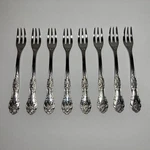 Stanley Roberts Rogers Love Joy Stainless Silverware Hordevours Forks Nos 8 Vtg. Fixed Price $34.50.