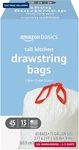 Amazon Basics Tall Kitchen Drawstring Trash Bags, Clean Fresh Scent, 13 Gallon,. Fixed Price $13.34.