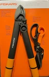 Fiskars Lopper & Garden Shear Tree Branch Twig Pruner Scissors Set Free Shipping. Fixed Price $42.95.