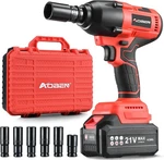 Aoben Cordless Impact Wrench 1/2 Inch, Power Gun Kit, Max 600N. M/450FT-L. Fixed Price $115.99.