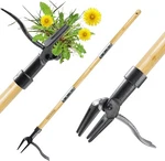 Weeder - The Original Stand Up Puller Tool Made With Long Handle Real Bamboo. Fixed Price $39.79.