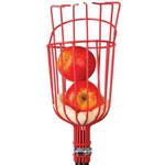 Best Garden Fruit Harvest Picker Metal Tong Padded Basket Red. Fixed Price $16.98.