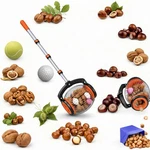 Mekotrin Pecan Picker Upper, Large Nut Gatherer Roller Adjustable #111. Fixed Price $91.49.