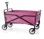 Seina Steel Compact Collapsible Folding Outdoor Portable Utility Cart Pink. Fixed Price $46.99.