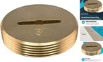 Eastman 3 Inch Slotted Brass Cleanout Plug, Machine-threaded With 1/4 In.. Fixed Price $29.25.