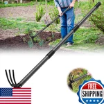 Lilyvane Hoe Cultivator - 45 Long Handle Heavy Duty Garden Tiller. Fixed Price $36.23.