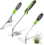 Workpro 3-PIECE Puller Tool Set 15" 6-TINE Remover, 12" Hand Weeder,. Fixed Price $44.99.