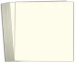 Hamilco Scrapbook Paper 12X12 Cream Colored 80LB Cover .... Fixed Price $24.18.