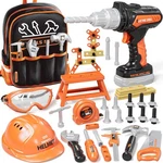 Kidbloom Toddler Tool Set With Backpack, 50 Pcs Kids Electronic.... Fixed Price $44.80.