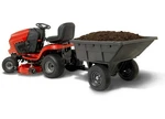 Ohio Steel Industries 4048P-SD 15 Cu Ft Poly Swivel Dump Cart 1.2K Cap, 1" Axle. Fixed Price $371.50.