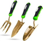 Garden Guru Titanium Tool Set 3PC Hand Trowel Transplanter Cultivator .... Fixed Price $43.22.