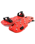 Qwork Epoxy Coating Spiked Shoes 1" Short Spikes For Resin Pair, Red. Fixed Price $29.04.