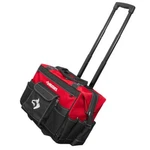 Husky 18IN Rolling Tool Bag Pocket Heavy-duty Telescoping Handle Wheels Red. Fixed Price $114.92.