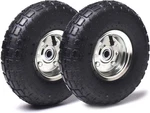 Ar-pro (2 Pack) 4.10/3.50-4 Tire And Pneumatic (upgraded), Silver. Fixed Price $34.90.
