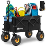 Sekey Beach Wagon 440LB Capacity, Sand-proof Wheels, Foldable.. Fixed Price $170.00.