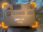 Pecron E2000 Lfp Portable LIFEPO4 Power Generator 2000W 120V Black Orange. Fixed Price $450.00.